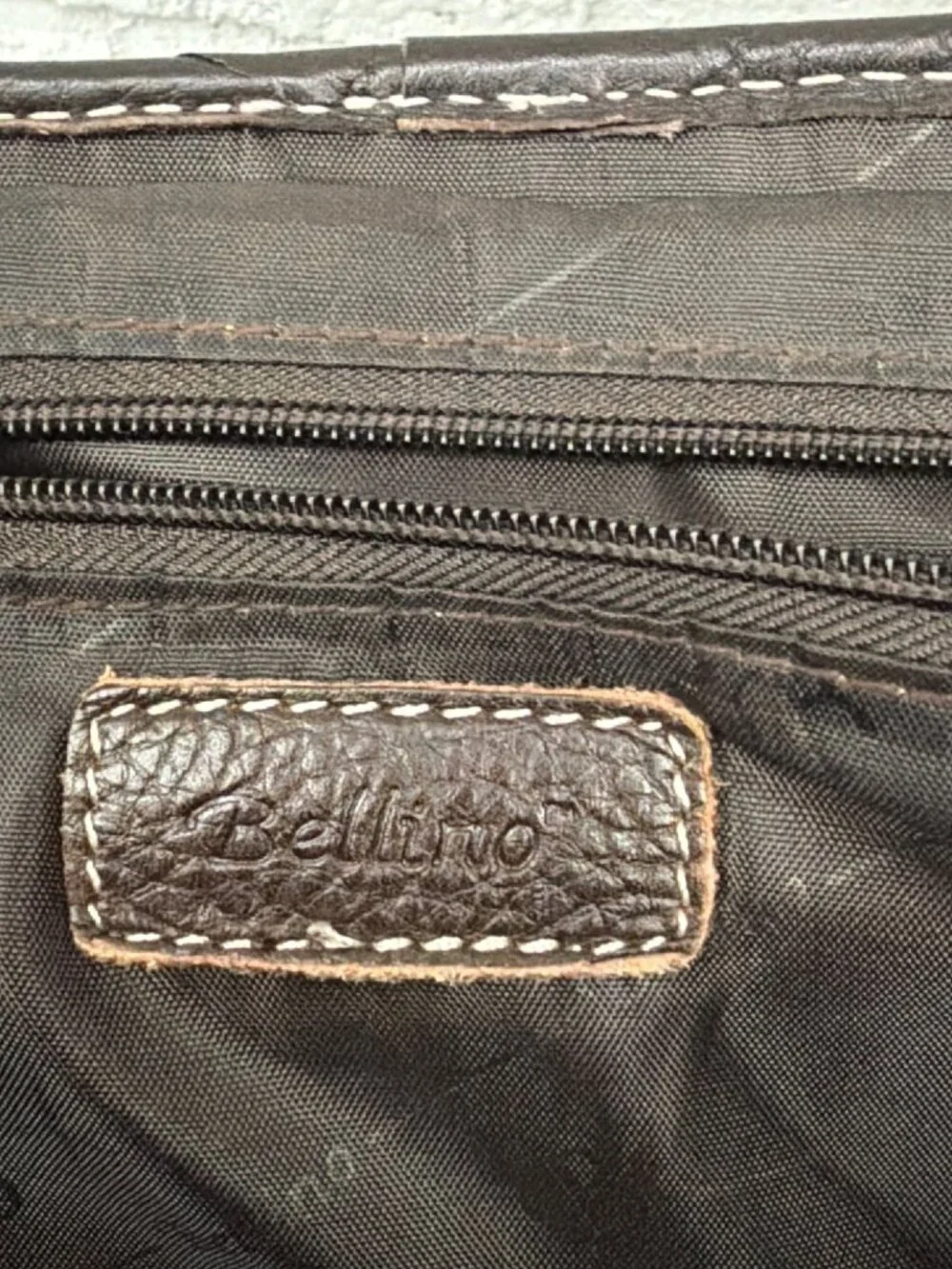Bellino Brown Bacardi Oakheart Leather Men Limited-Edition Messenger Bag